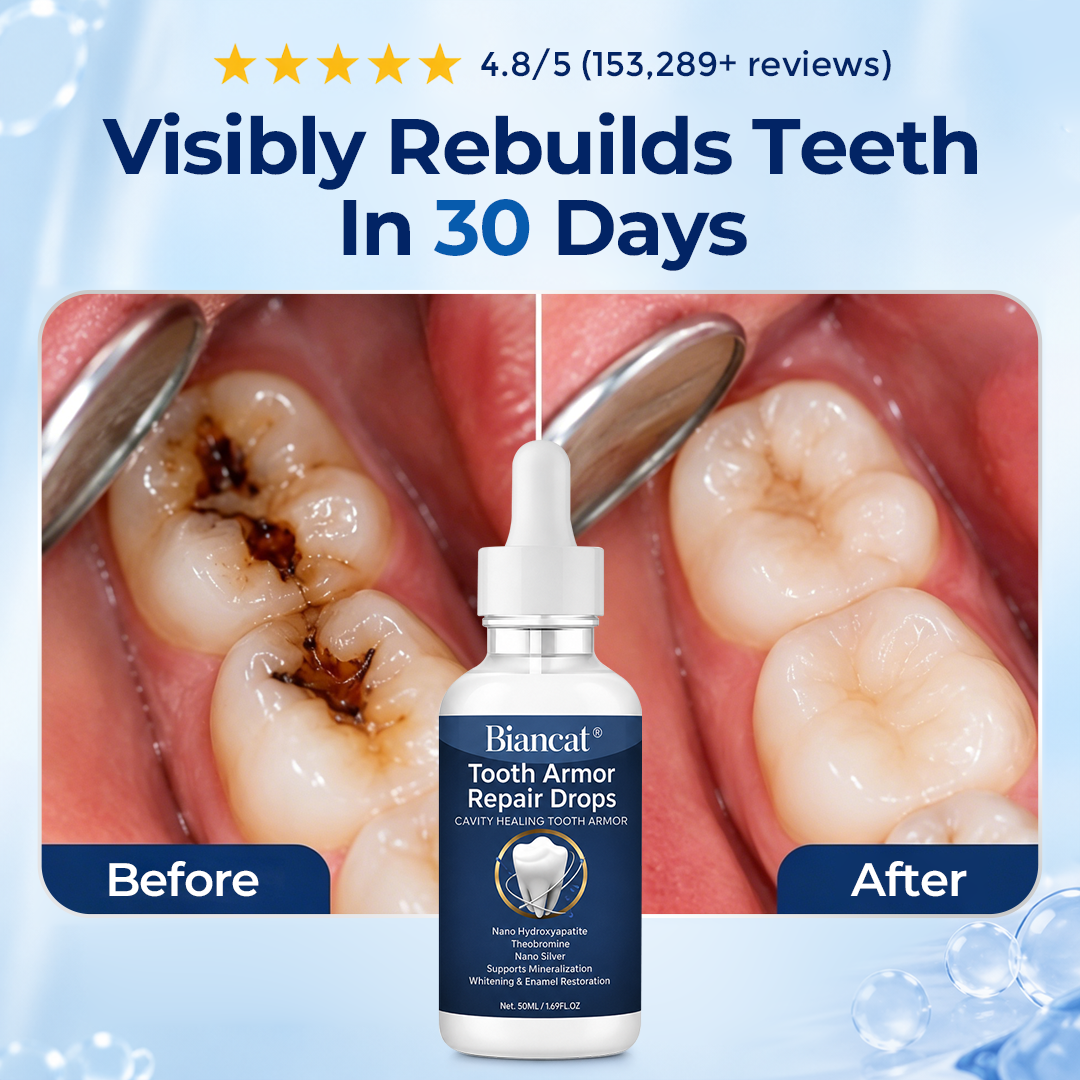 Biancat®Tooth Armor Repair Drops🦷 Advanced Dental Repair Support Formula