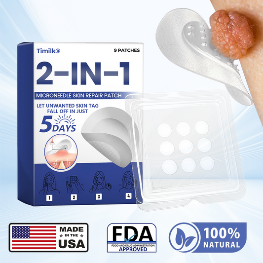 Timilk® 2-in-1 Microneedle Skin Repair Patch👍