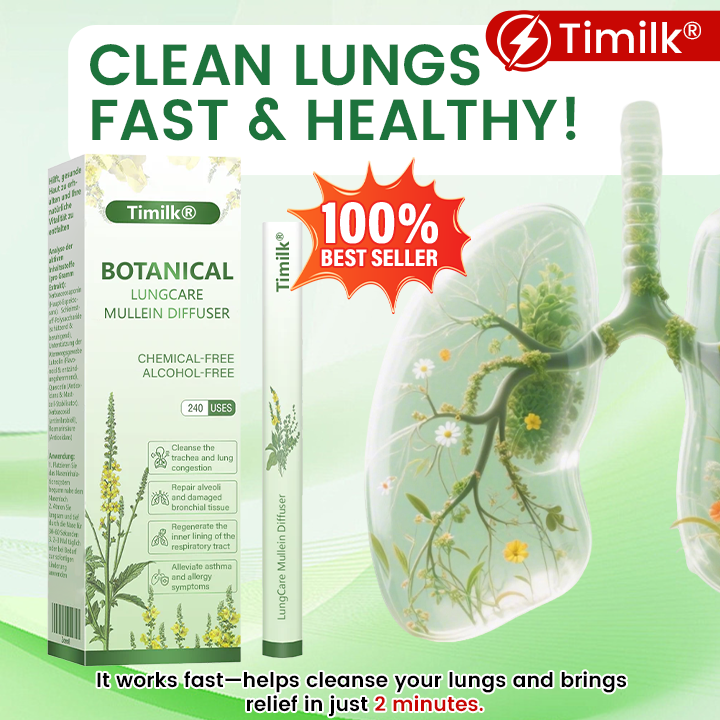 Timilk® Botanical LungCare Mullein Diffuser⚕️