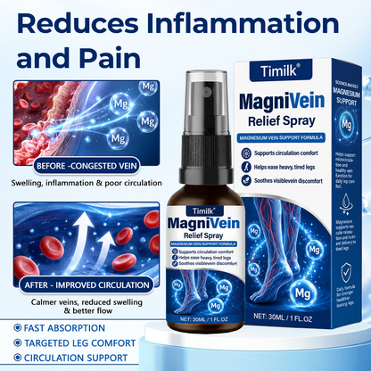 💙 US Official Store: Timilk® MagniVein Relief Spray 👍