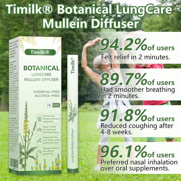 Timilk® Botanical LungCare Mullein Diffuser⚕️