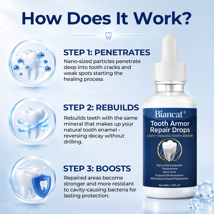 Biancat®Tooth Armor Repair Drops🦷 Advanced Dental Repair Support Formula
