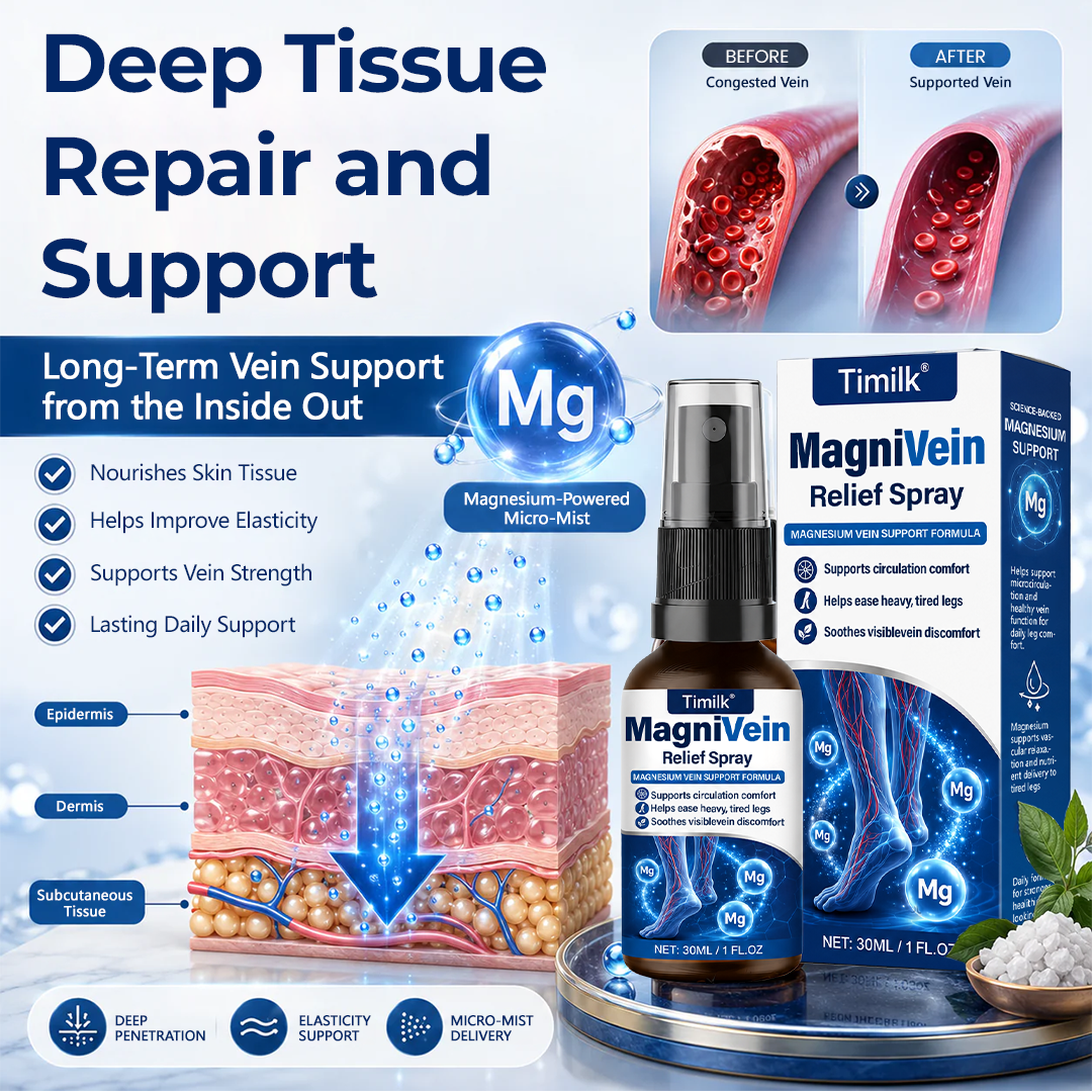 💙 US Official Store: Timilk® MagniVein Relief Spray 👍
