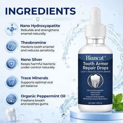 Biancat®Tooth Armor Repair Drops🦷 Advanced Dental Repair Support Formula